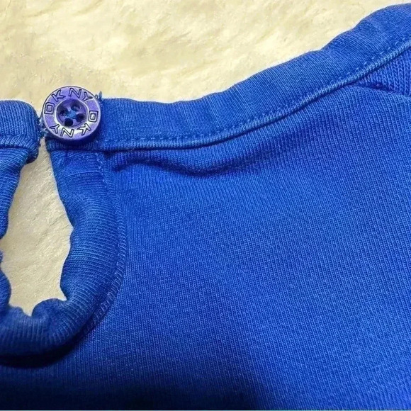 DKNY Dress Blue Fit & Flare Quilted Blue Size 3T - Picture 16 of 16